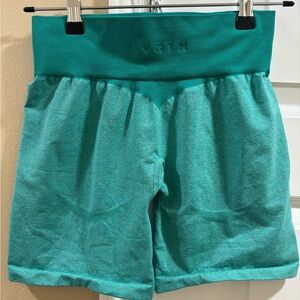 NVGTN Women's Aqua Athletic Shorts